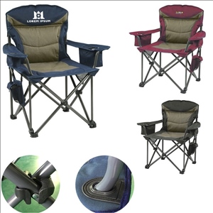 Heavy-Duty Oxford Cloth Folding Camping Chair